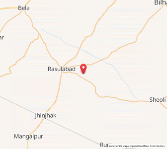 Map of Paharipur, Uttar Pradesh