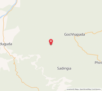 Map of Pahireju, Odisha