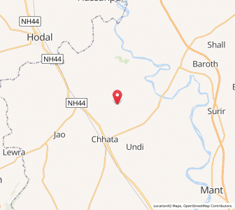 Map of Paigaon, Uttar Pradesh