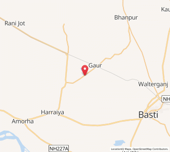 Map of Paikaulia, Uttar Pradesh
