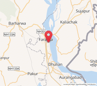 Map of Paikpara, West Bengal