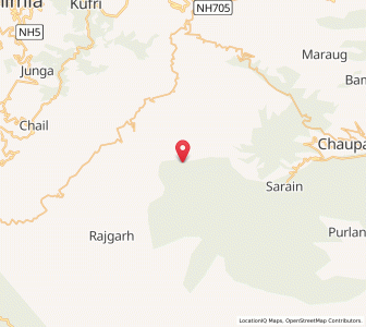 Map of Pain Kufar, Himachal Pradesh