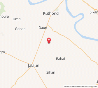 Map of Pajuna, Uttar Pradesh