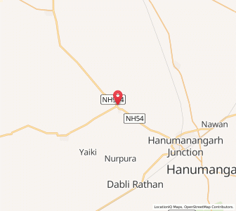 Map of Paka Sarnoka, Rajasthan