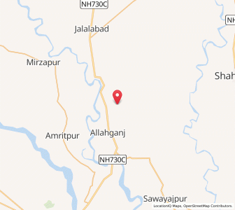 Map of Pakra, Uttar Pradesh