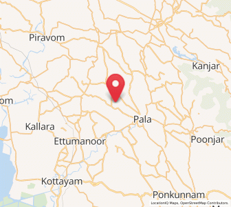 Map of Palackattumala, Kerala