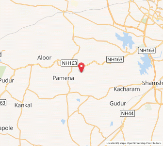 Map of Palagutta, Andhra Pradesh