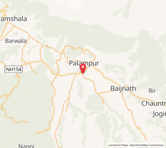 Map of Palahu, Himachal Pradesh