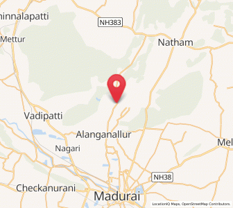 Map of Palamedu, Tamil Nadu