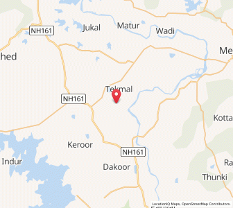 Map of Palarancha, Andhra Pradesh