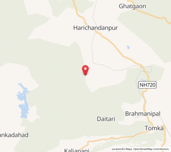 Map of Palaspal, Odisha