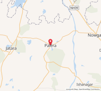 Map of Palera, Madhya Pradesh