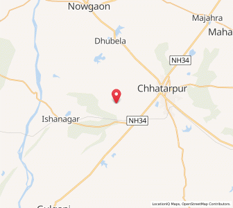 Map of Paleyan ka Purwa, Madhya Pradesh