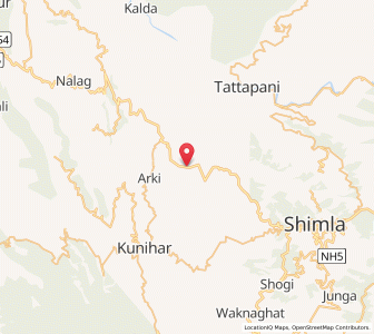 Map of Palianiyan, Himachal Pradesh