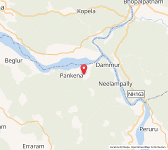 Map of Palmala, Andhra Pradesh