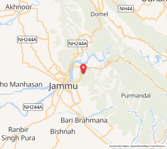 Map of Palpar, Kashmir