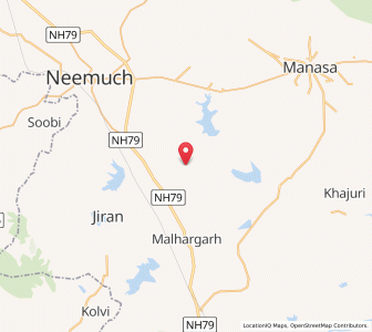 Map of Palsoda, Madhya Pradesh