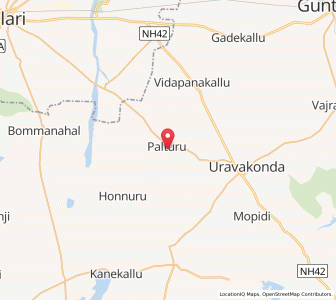 Map of Palturu, Andhra Pradesh