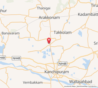Map of Palur, Tamil Nadu