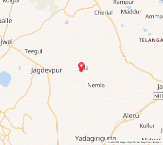 Map of Pamkunta, Andhra Pradesh