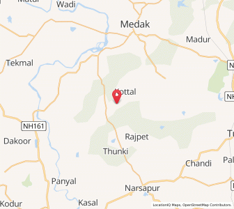 Map of Pampalli, Andhra Pradesh
