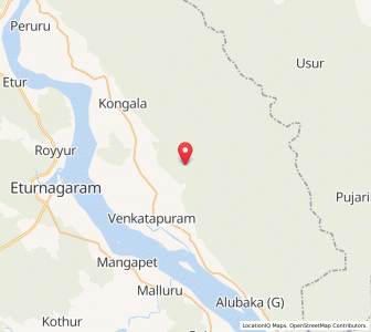 Map of Pamunuru, Andhra Pradesh