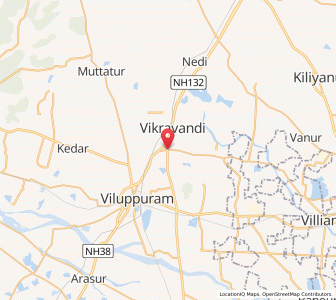 Map of Panaiyapuram, Tamil Nadu
