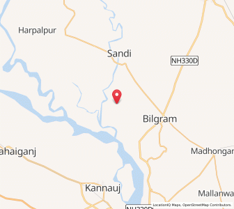 Map of Panaura, Uttar Pradesh