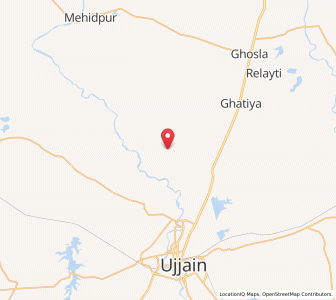 Map of Panbihar, Madhya Pradesh