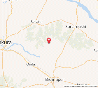 Map of Panchal, West Bengal