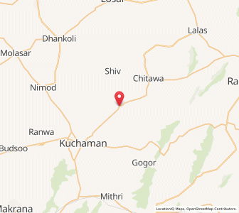 Map of Panchwa, Rajasthan