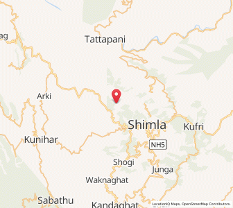 Map of Panci, Himachal Pradesh
