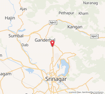Map of Pandachh, Kashmir