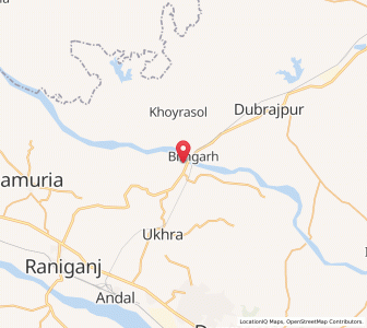 Map of Pandaveswar, West Bengal