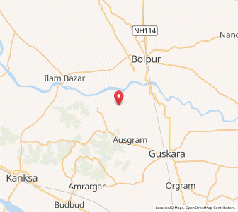 Map of Panduk, West Bengal