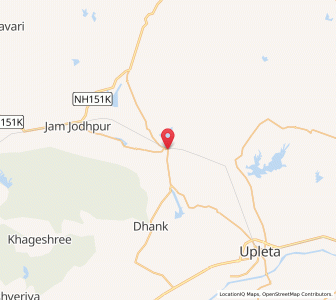 Map of Paneli, Gujarat