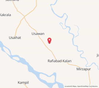 Map of Pangaha Nagla, Uttar Pradesh