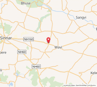 Map of Pangri, Maharashtra