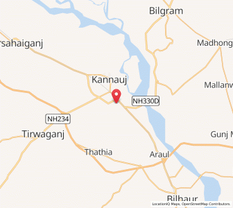 Map of Paniar Purwa, Uttar Pradesh