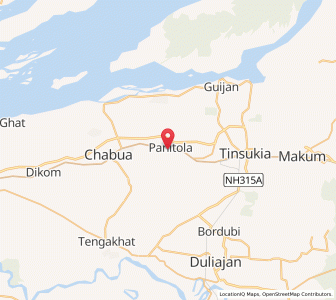 Map of Panitola, Assam