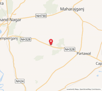 Map of Paniyara, Uttar Pradesh