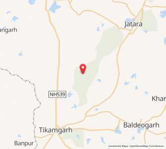Map of Paniyarakhera, Madhya Pradesh