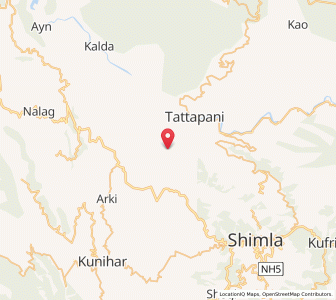 Map of Panjail Voliran, Himachal Pradesh