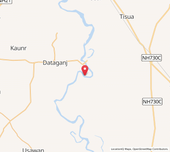 Map of Pankhakhera, Uttar Pradesh