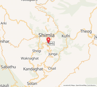 Map of Panthaghati, Himachal Pradesh