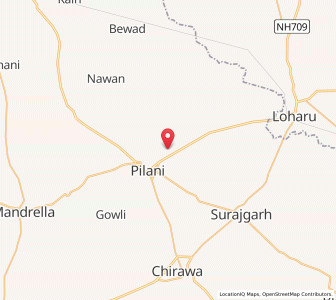 Map of Panthariyon, Rajasthan
