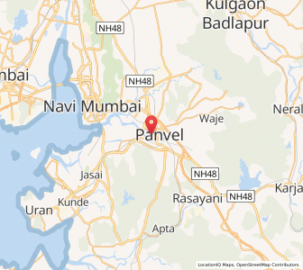 Map of Panvel, Maharashtra