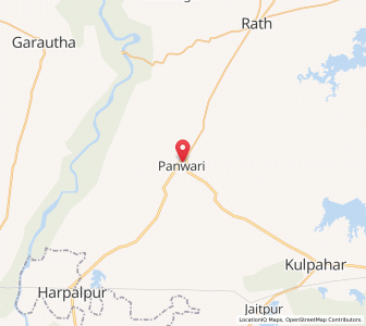Map of Panwari, Uttar Pradesh