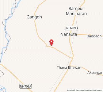 Map of Papri, Uttar Pradesh