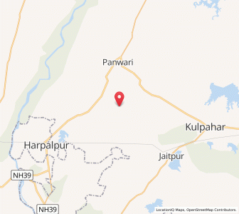 Map of Para Pantar, Uttar Pradesh